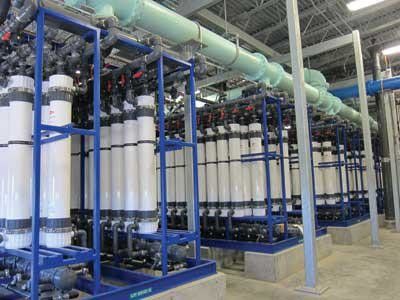 24KW 450V 200t Ultrafiltration System For Waste Water Treatment Plant